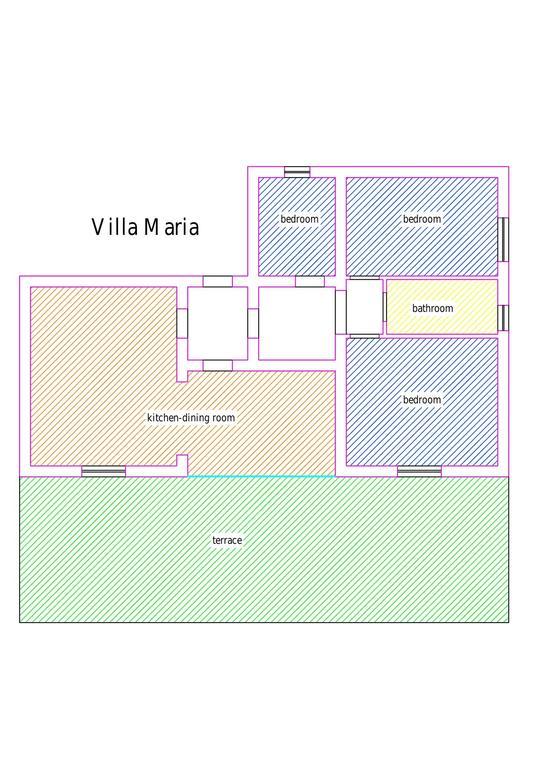 Villa Maria Una Finestra Sul Mare Valderice Cameră foto