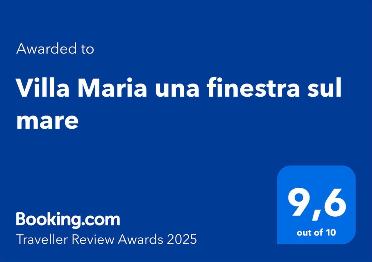 Villa Maria Una Finestra Sul Mare Valderice Exterior foto